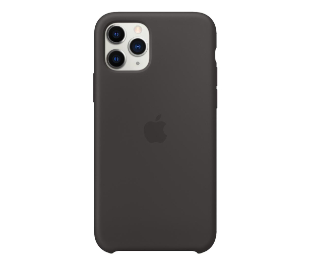 Etui Silicone Case do iPhone 11 Pro czarne - 514606 - zdjęcie